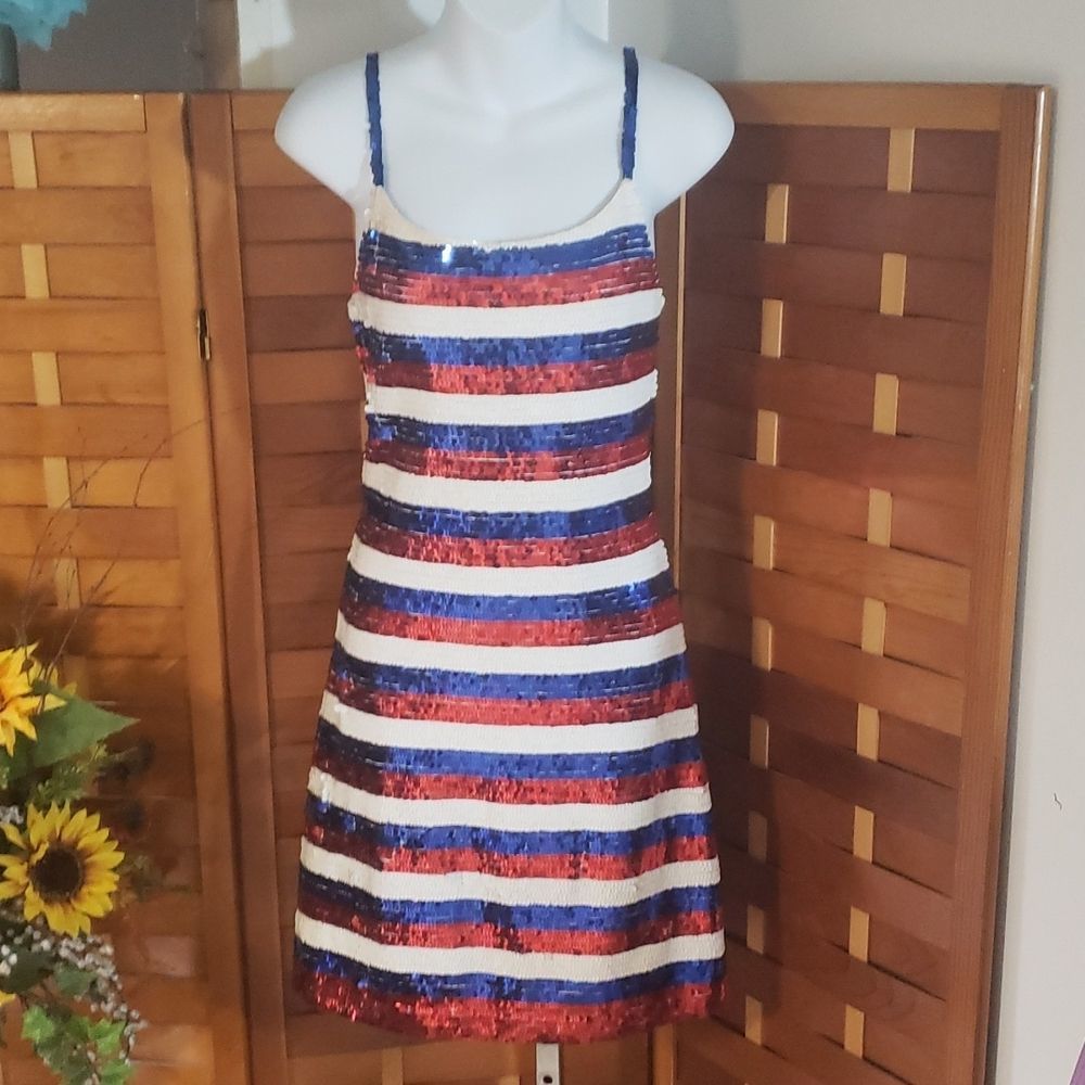 Krochetta And Papillion Sequence Dress